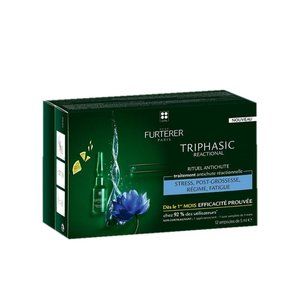 RENE FURTERER TRIPHASIC REACTIONAL SERUM BOX SET 12 VIALS x 5ml